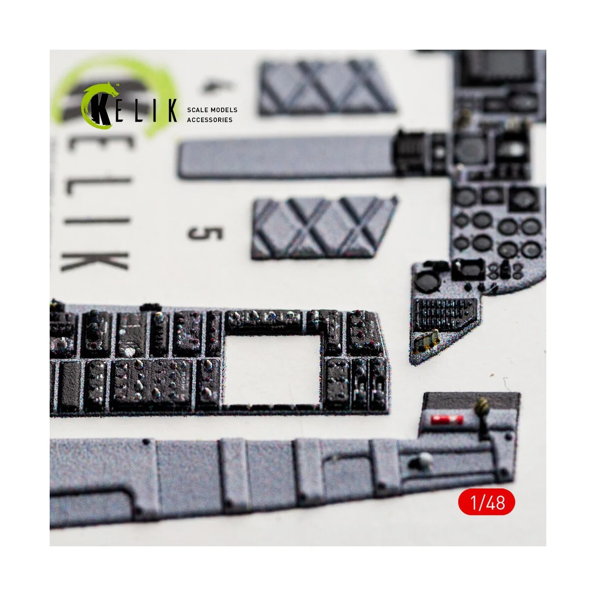 F-15J (Late) - interior 3D decals for Hasegawa, 1/48 - Kelik K48181 F-15J (Late) - interior 3D decals for Hasegawa, 1/48 - Kelik K48181
