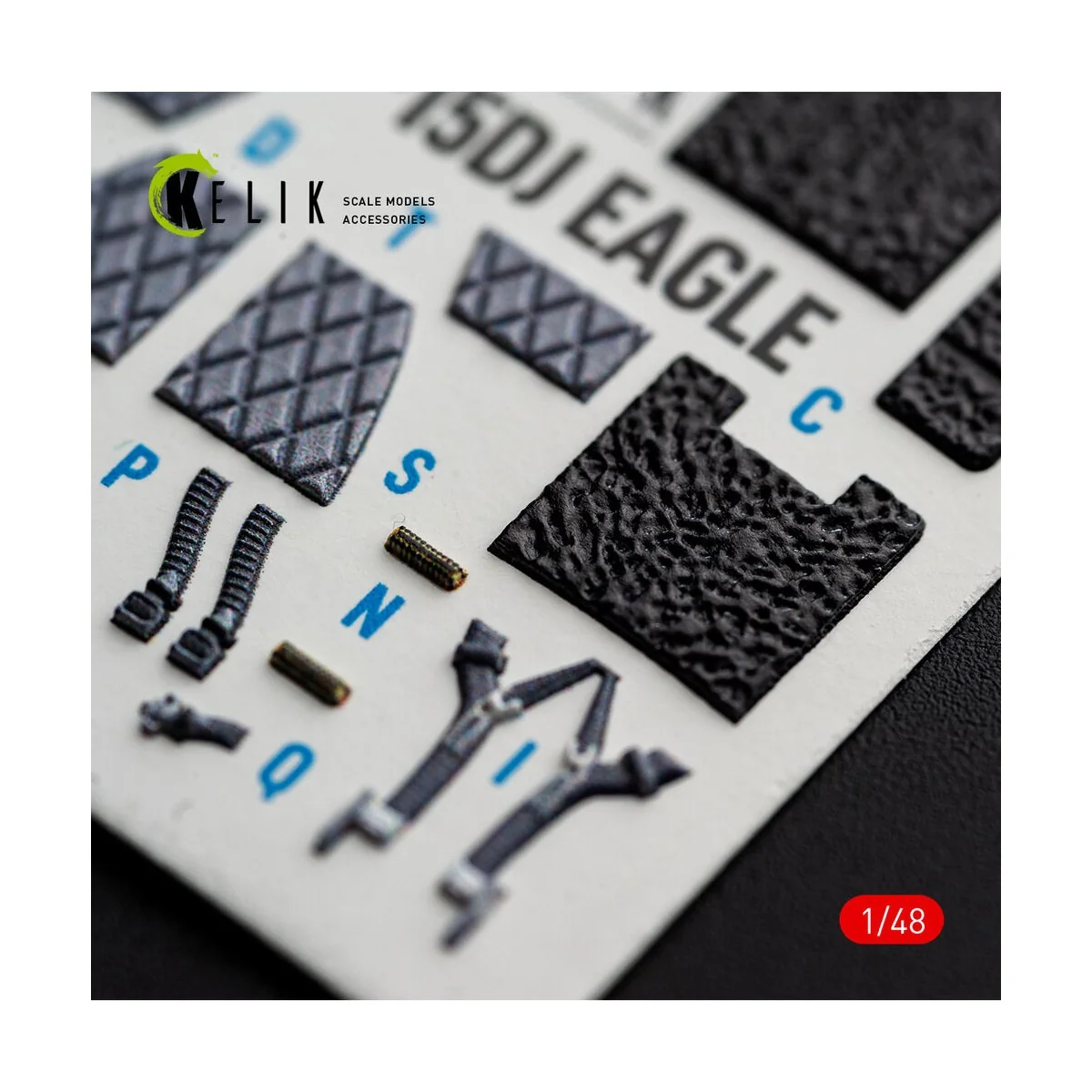 F-15DJ Eagle - interior 3D decals for Hasegawa, 1/48 - Kelik K48182 F-15DJ Eagle - interior 3D decals for Hasegawa, 1/48 - Kelik K48182