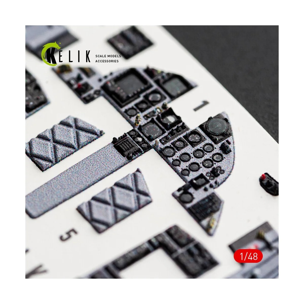 F-15J (Late) - interior 3D decals for Hasegawa, 1/48 - Kelik K48181 F-15J (Late) - interior 3D decals for Hasegawa, 1/48 - Kelik K48181
