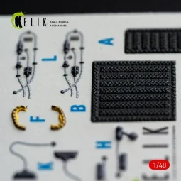 F-15E (Late) - interior 3D decals for Hasegawa, 1/48 - Kelik K48185