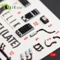 F-15J (Late) - interior 3D decals for Hasegawa, 1/48 - Kelik K48181 F-15J (Late) - interior 3D decals for Hasegawa, 1/48 - Kelik K48181