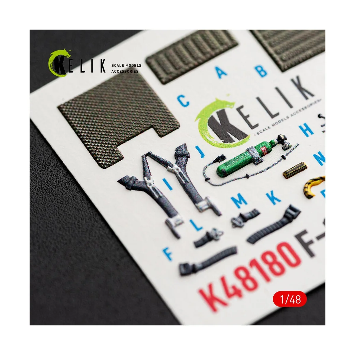 F-15J (Early) - interior 3D decals for Hasegawa, 1/48 - Kelik K48180 F-15J (Early) - interior 3D decals for Hasegawa, 1/48 - Kelik K48180