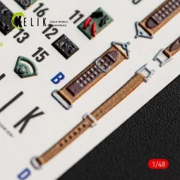 A6M5a - interior 3D decals for Fine Molds, 1/48 - Kelik K48188