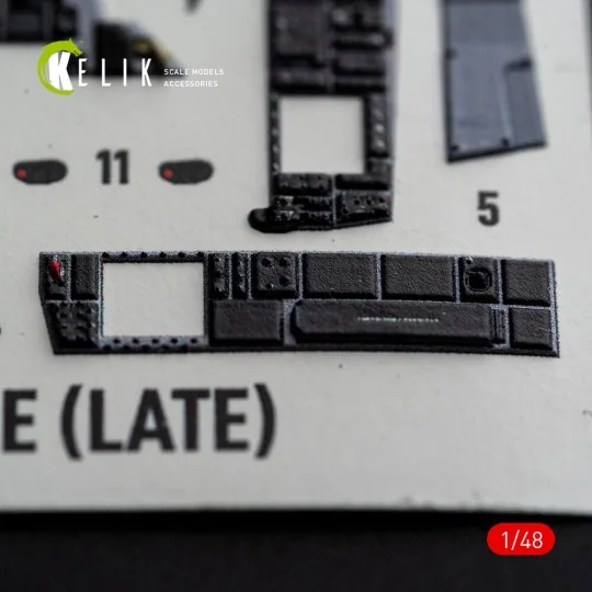 F-15E (Late) - interior 3D decals for Hasegawa, 1/48 - Kelik K48185 F-15E (Late) - interior 3D decals for Hasegawa, 1/48 - Kelik K48185