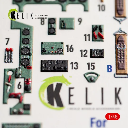 A6M5a - interior 3D decals for Fine Molds, 1/48 - Kelik K48188 A6M5a - interior 3D decals for Fine Molds, 1/48 - Kelik K48188