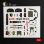 Mirage F1C/CR - interior 3D decals for Italeri, 1/48 - Kelik K48187 Mirage F1C/CR - interior 3D decals for Italeri, 1/48 - Kelik K48187