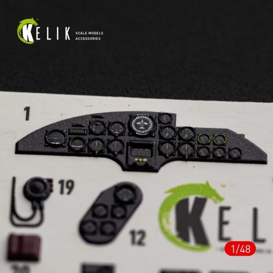 He-111 H-16 - interior 3D decals for ICM, 1/48 - Kelik K48191 He-111 H-16 - interior 3D decals for ICM, 1/48 - Kelik K48191