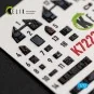 Mirage-2000D - interior 3D decals for Dream Model, 1/72 - Kelik K72234 Mirage-2000D - interior 3D decals for Dream Model, 1/72 - Kelik K72234