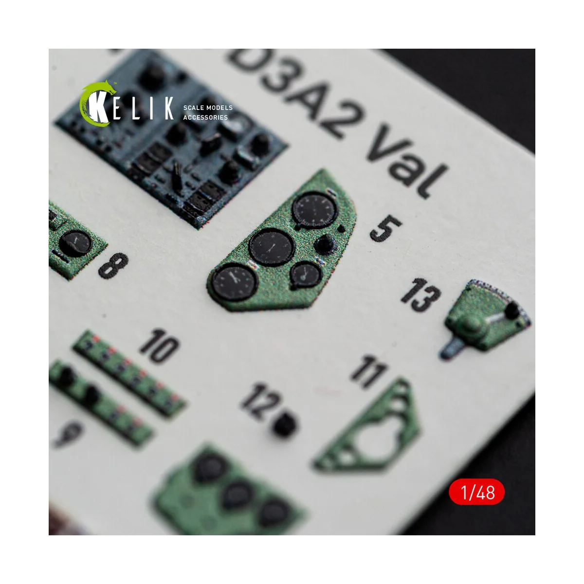 Aichi D3A2 Val - interior 3D decals for Wingsy Kits, 1/48 - Kelik K... Aichi D3A2 Val - interior 3D decals for Wingsy Kits, 1/48 - Kelik K...