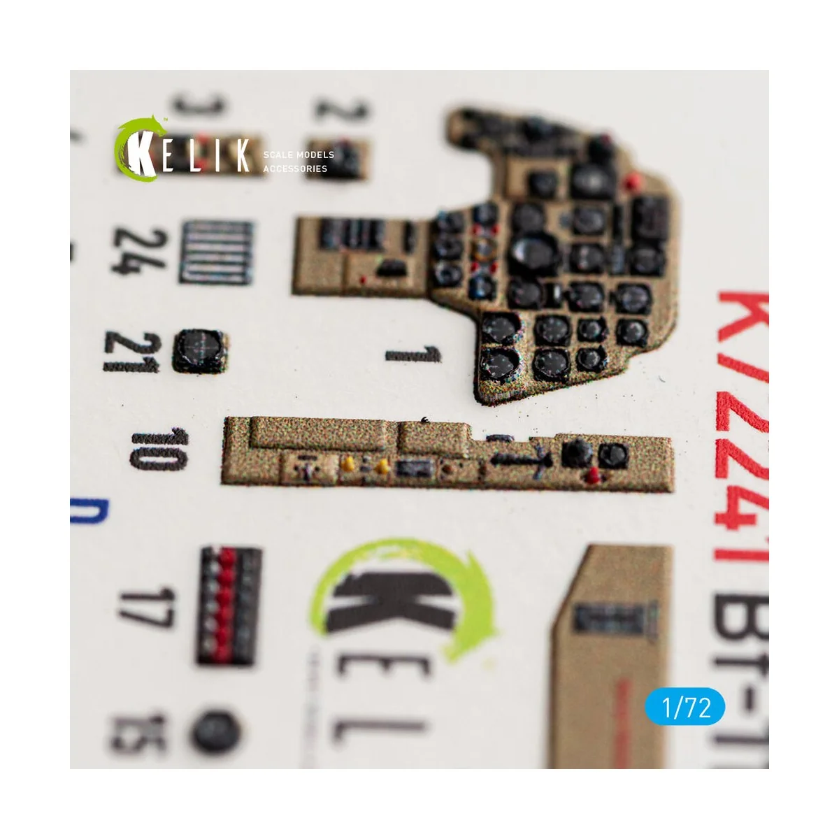 Bf-110C Early - interior 3D decals for Eduard, 1/72 - Kelik K72241 Bf-110C Early - interior 3D decals for Eduard, 1/72 - Kelik K72241