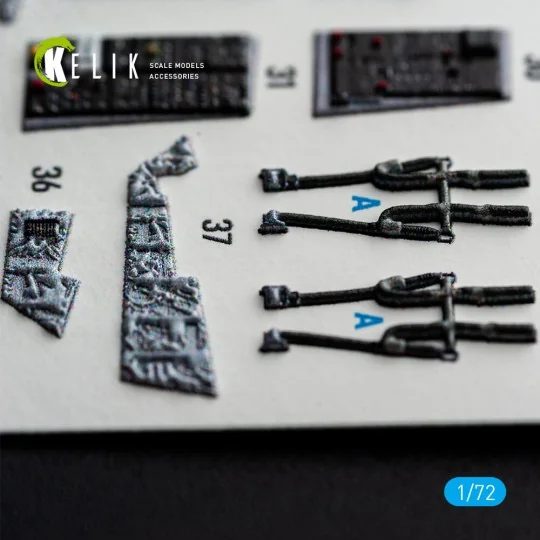 F-14D Tomcat - interior 3D decals for Tamiya, 1/72 - Kelik K72235 F-14D Tomcat - interior 3D decals for Tamiya, 1/72 - Kelik K72235