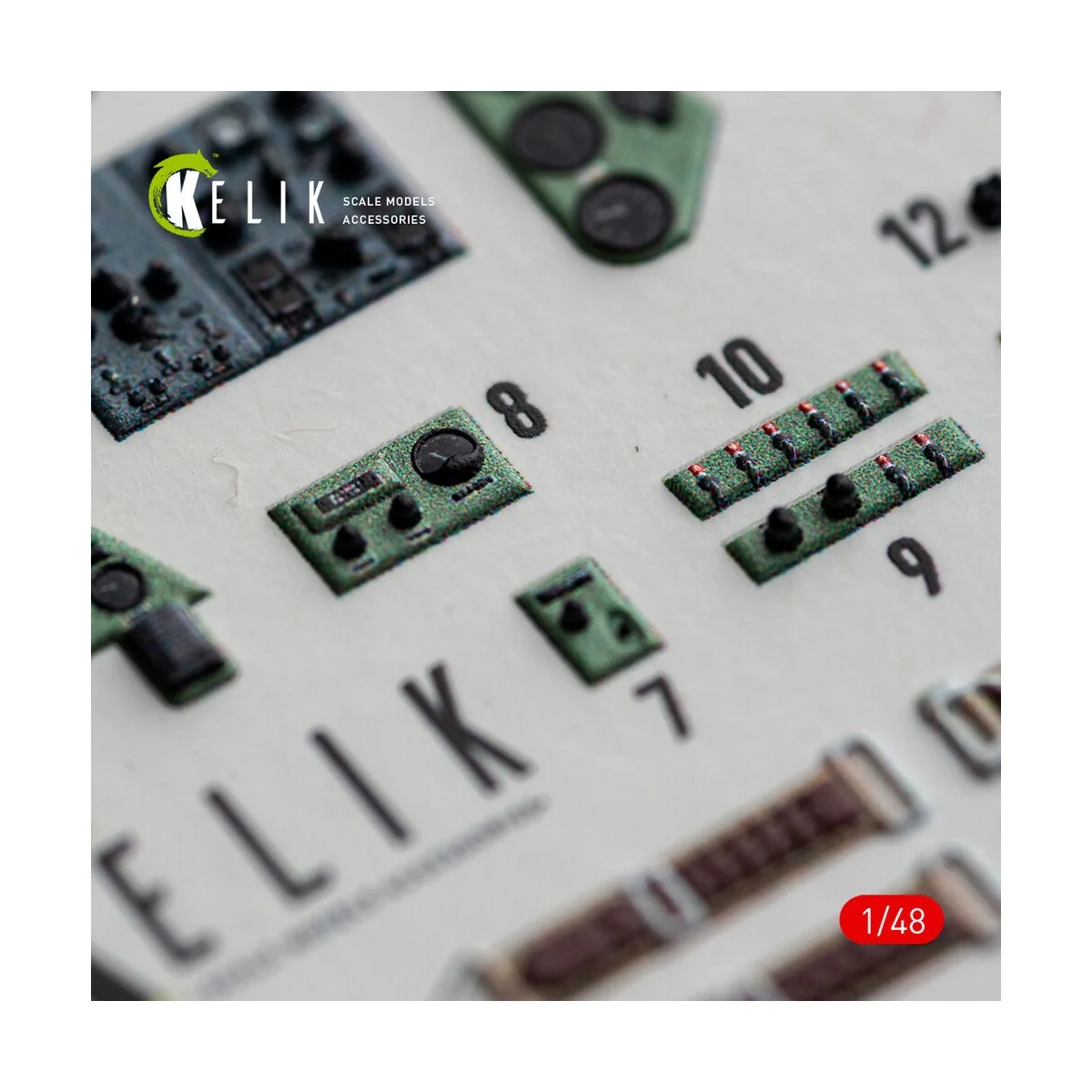 Aichi D3A2 Val - interior 3D decals for Wingsy Kits, 1/48 - Kelik K... Aichi D3A2 Val - interior 3D decals for Wingsy Kits, 1/48 - Kelik K...