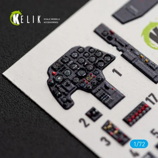 Bf-110C/D/E- interior 3D decals for Eduard, 1/72 - Kelik K72242 Bf-110C/D/E- interior 3D decals for Eduard, 1/72 - Kelik K72242