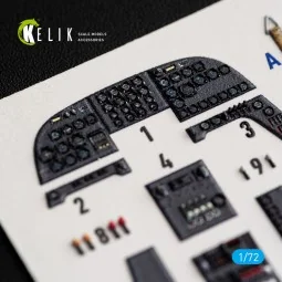 FW-200 C-5/C-8 - interior 3D decals for Revell, 1/72 - Kelik K72240 2