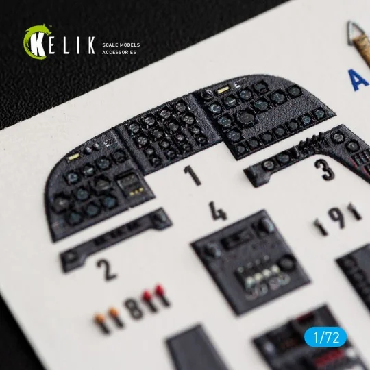 FW-200 C-5/C-8 - interior 3D decals for Revell, 1/72 - Kelik K72240 FW-200 C-5/C-8 - interior 3D decals for Revell, 1/72 - Kelik K72240