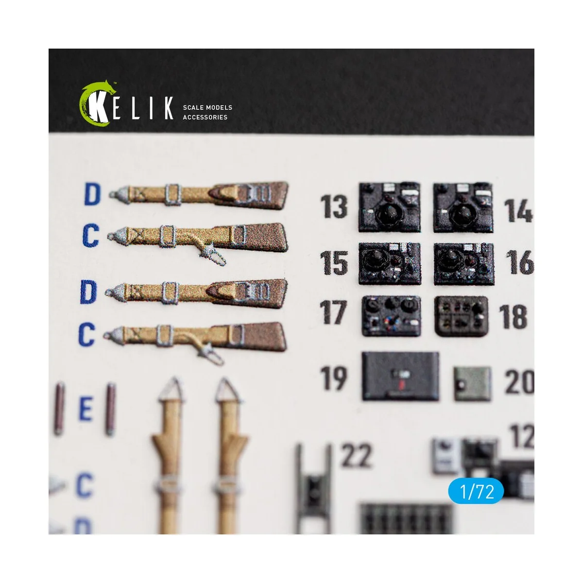 FW-200 C-5/C-8 - interior 3D decals for Revell, 1/72 - Kelik K72240 FW-200 C-5/C-8 - interior 3D decals for Revell, 1/72 - Kelik K72240