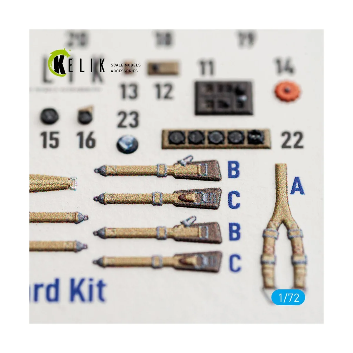 Bf-110C Early - interior 3D decals for Eduard, 1/72 - Kelik K72241 Bf-110C Early - interior 3D decals for Eduard, 1/72 - Kelik K72241
