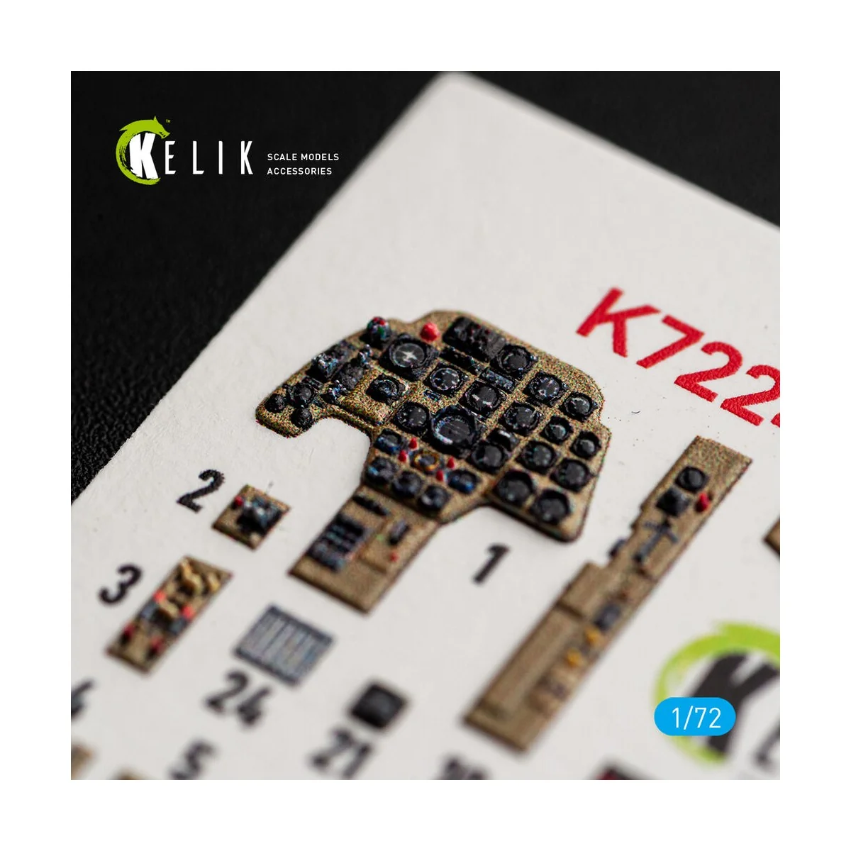Bf-110C Early - interior 3D decals for Eduard, 1/72 - Kelik K72241 Bf-110C Early - interior 3D decals for Eduard, 1/72 - Kelik K72241