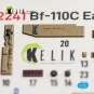 Bf-110C Early - interior 3D decals for Eduard, 1/72 - Kelik K72241 Bf-110C Early - interior 3D decals for Eduard, 1/72 - Kelik K72241