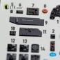 Bf-110G-4- interior 3D decals for Eduard, 1/72 - Kelik K72243 Bf-110G-4- interior 3D decals for Eduard, 1/72 - Kelik K72243