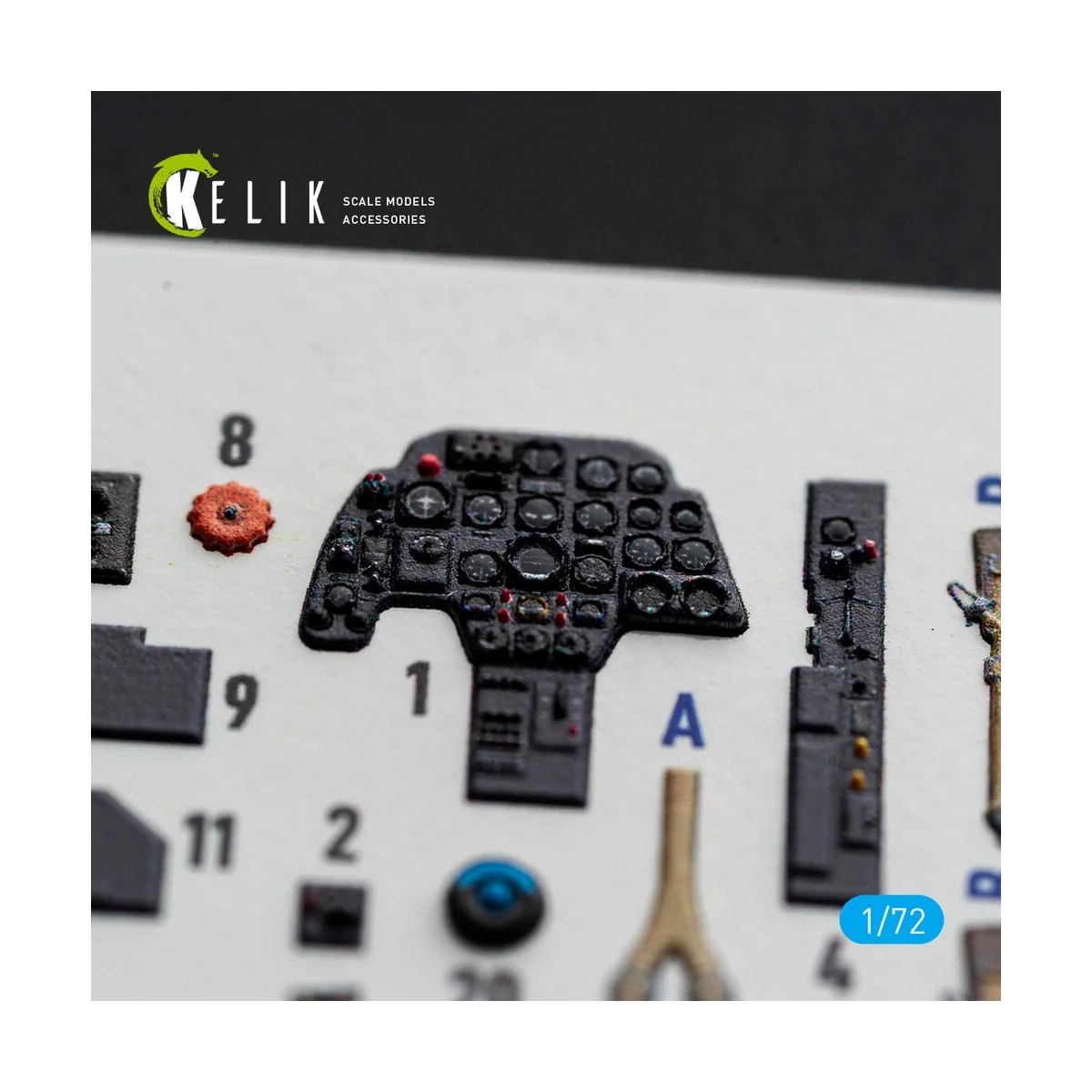 Bf-110G-4- interior 3D decals for Eduard, 1/72 - Kelik K72243 Bf-110G-4- interior 3D decals for Eduard, 1/72 - Kelik K72243