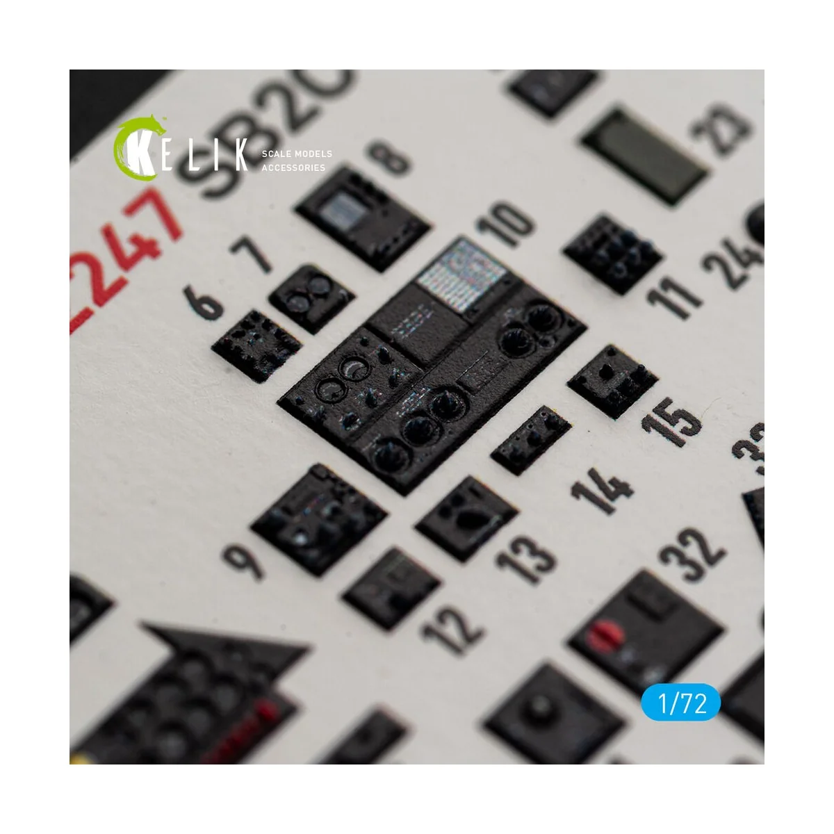 SB2C-5 - interior 3D decals for Academy / Special Hobby, 1/72 - Kel... SB2C-5 - interior 3D decals for Academy / Special Hobby, 1/72 - Kel...