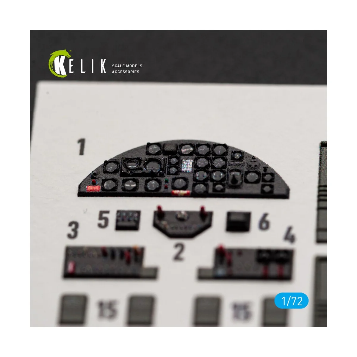 B-25J - interior 3D decals for Eduard, 1/72 - Kelik K72248 B-25J - interior 3D decals for Eduard, 1/72 - Kelik K72248