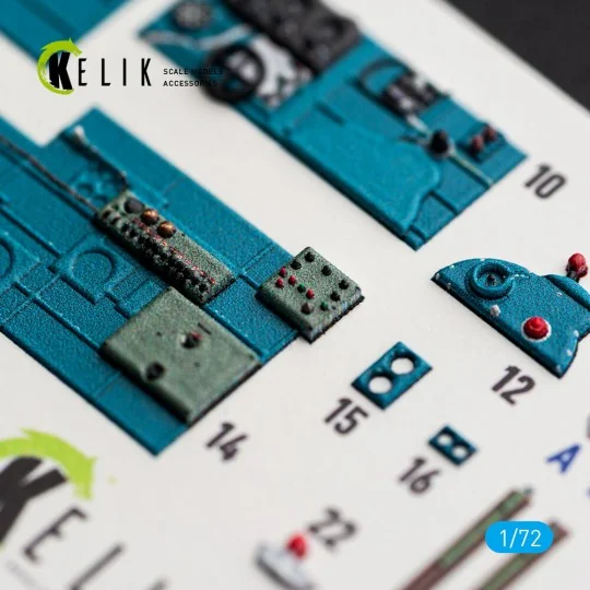 J1N1-S Gekko - interior 3D decals for Fujimi / Hobby 2000, 1/72 - K... J1N1-S Gekko - interior 3D decals for Fujimi / Hobby 2000, 1/72 - K...