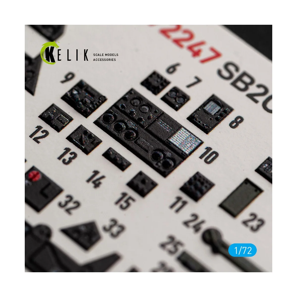 SB2C-5 - interior 3D decals for Academy / Special Hobby, 1/72 - Kel... SB2C-5 - interior 3D decals for Academy / Special Hobby, 1/72 - Kel...