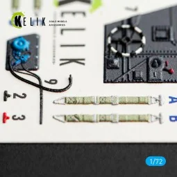 S-199 - interior 3D decals for Eduard, 1/72 - Kelik K72250 2
