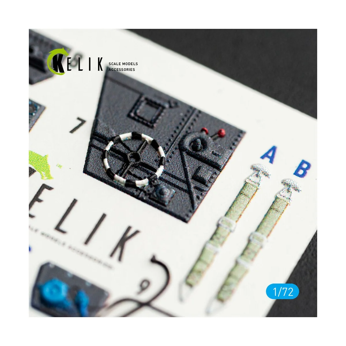 S-199 - interior 3D decals for Eduard, 1/72 - Kelik K72250 S-199 - interior 3D decals for Eduard, 1/72 - Kelik K72250