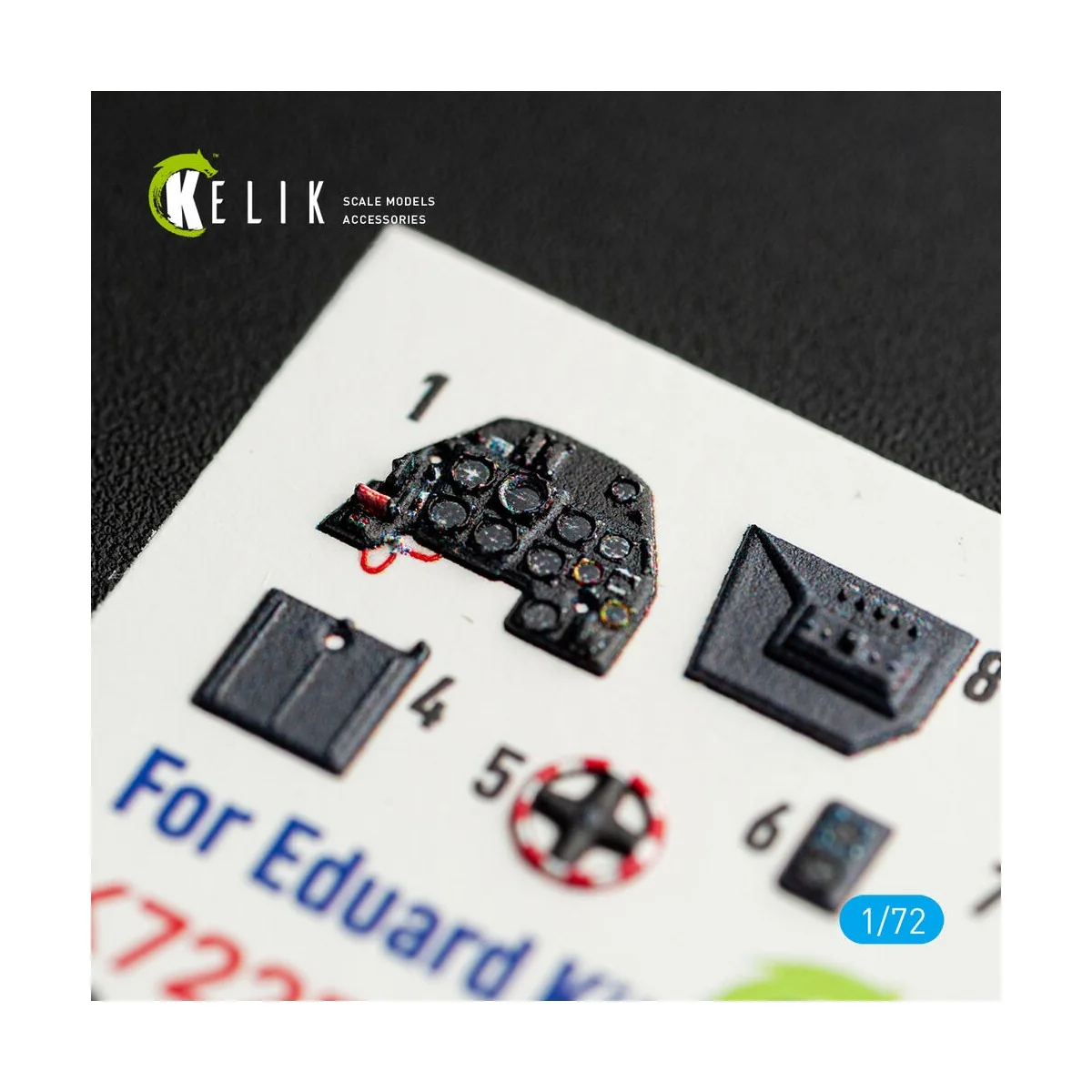 S-199 - interior 3D decals for Eduard, 1/72 - Kelik K72250 S-199 - interior 3D decals for Eduard, 1/72 - Kelik K72250
