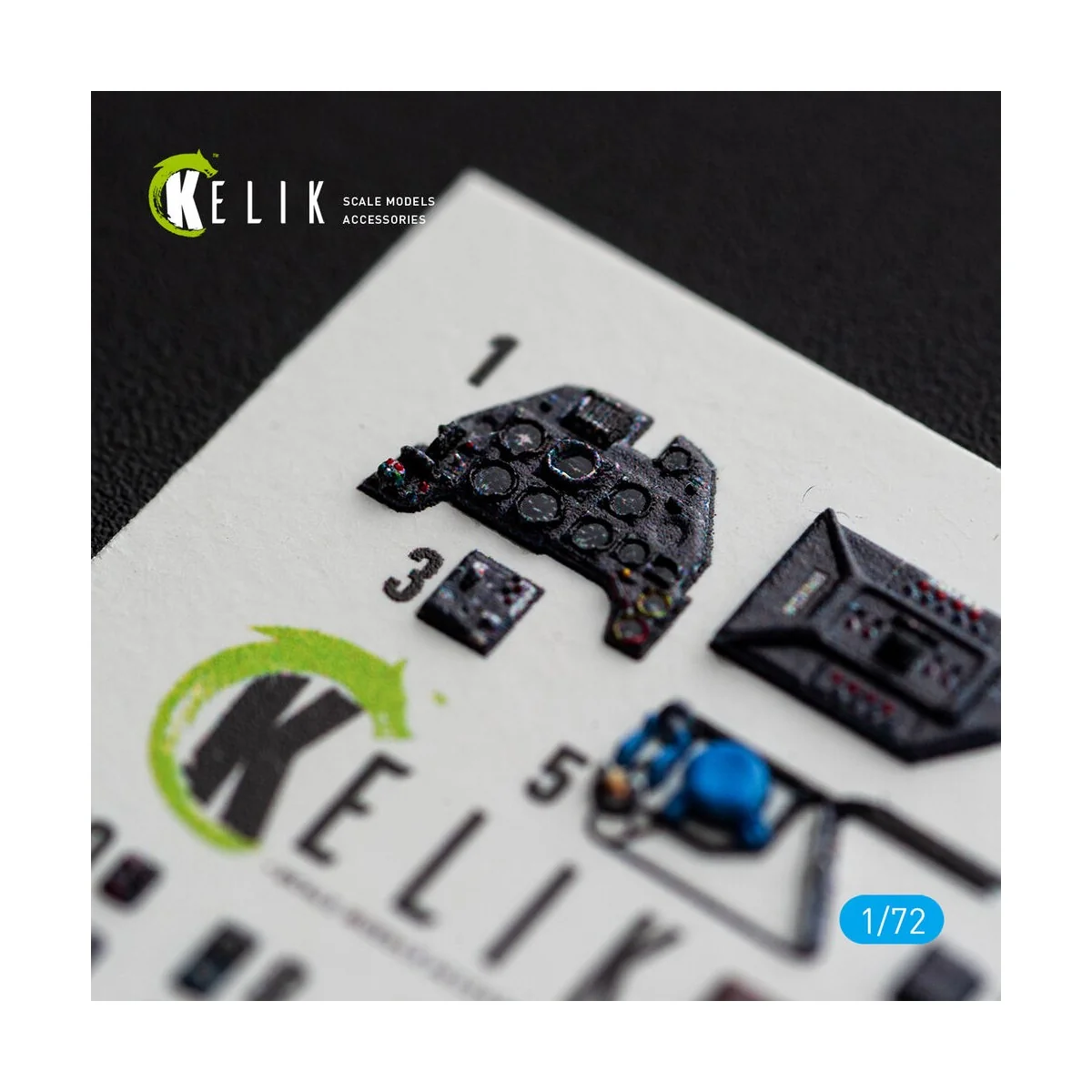 Bf-109 F-2/F-4 - interior 3D decals for Eduard, 1/72 - Kelik K72251 Bf-109 F-2/F-4 - interior 3D decals for Eduard, 1/72 - Kelik K72251