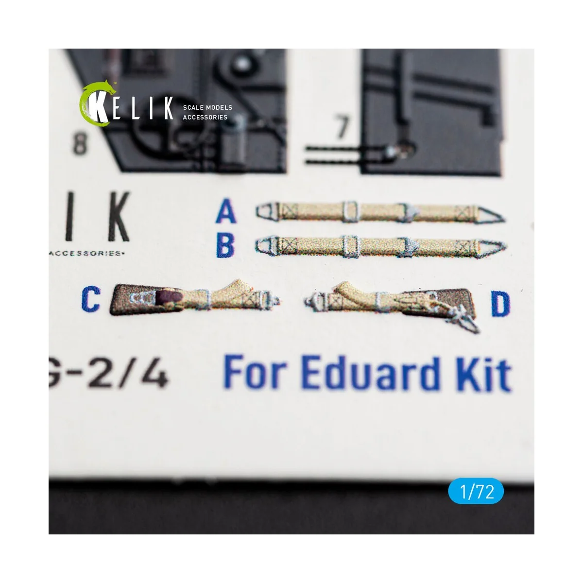 Bf-109 G-2/4 - interior 3D decals for Eduard, 1/72 - Kelik K72252 Bf-109 G-2/4 - interior 3D decals for Eduard, 1/72 - Kelik K72252