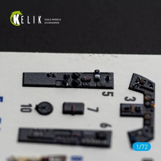 FW-190A8/R-2 - interior 3D decals for Eduard, 1/72 - Kelik K72254 FW-190A8/R-2 - interior 3D decals for Eduard, 1/72 - Kelik K72254