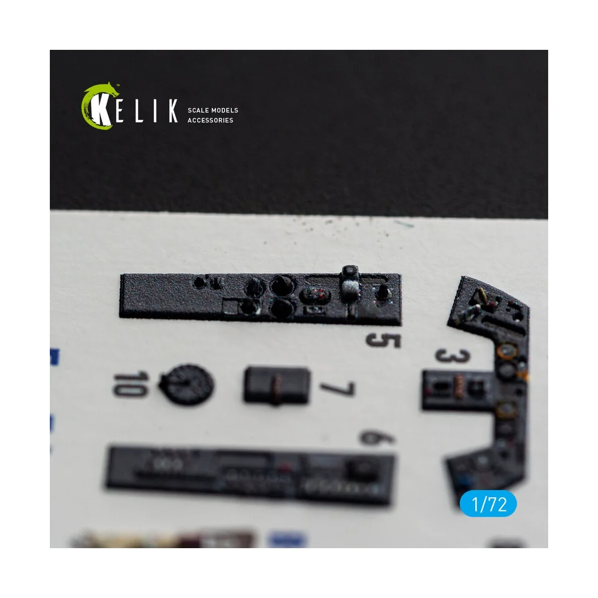 FW-190A8/R-2 - interior 3D decals for Eduard, 1/72 - Kelik K72254 FW-190A8/R-2 - interior 3D decals for Eduard, 1/72 - Kelik K72254