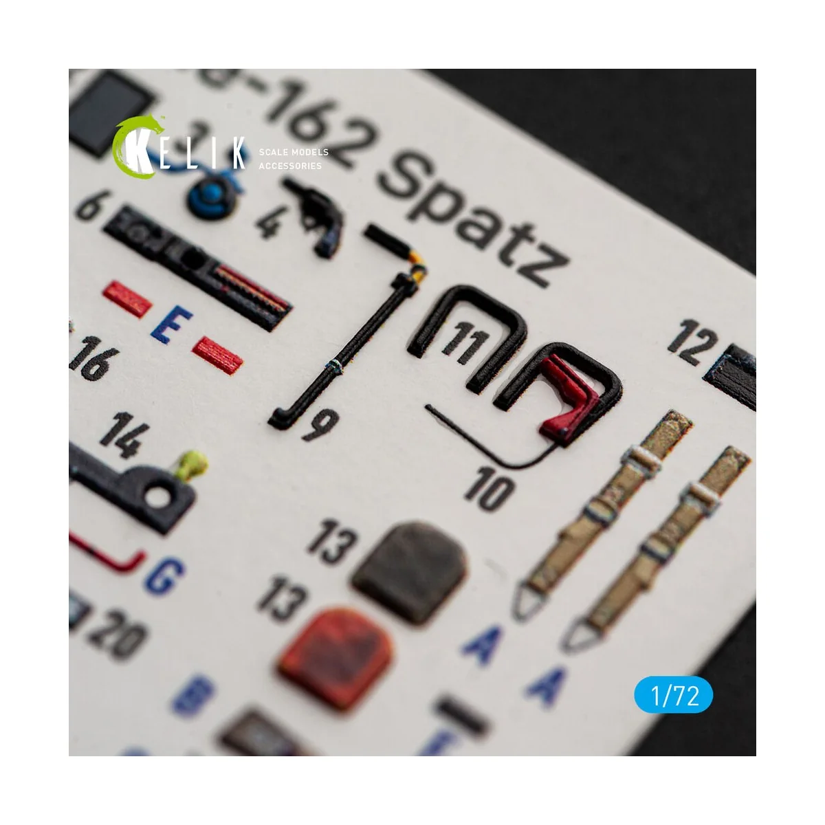 He-162 Spatz - interior 3D decals for Special Hobby, 1/72 - Kelik K... He-162 Spatz - interior 3D decals for Special Hobby, 1/72 - Kelik K...