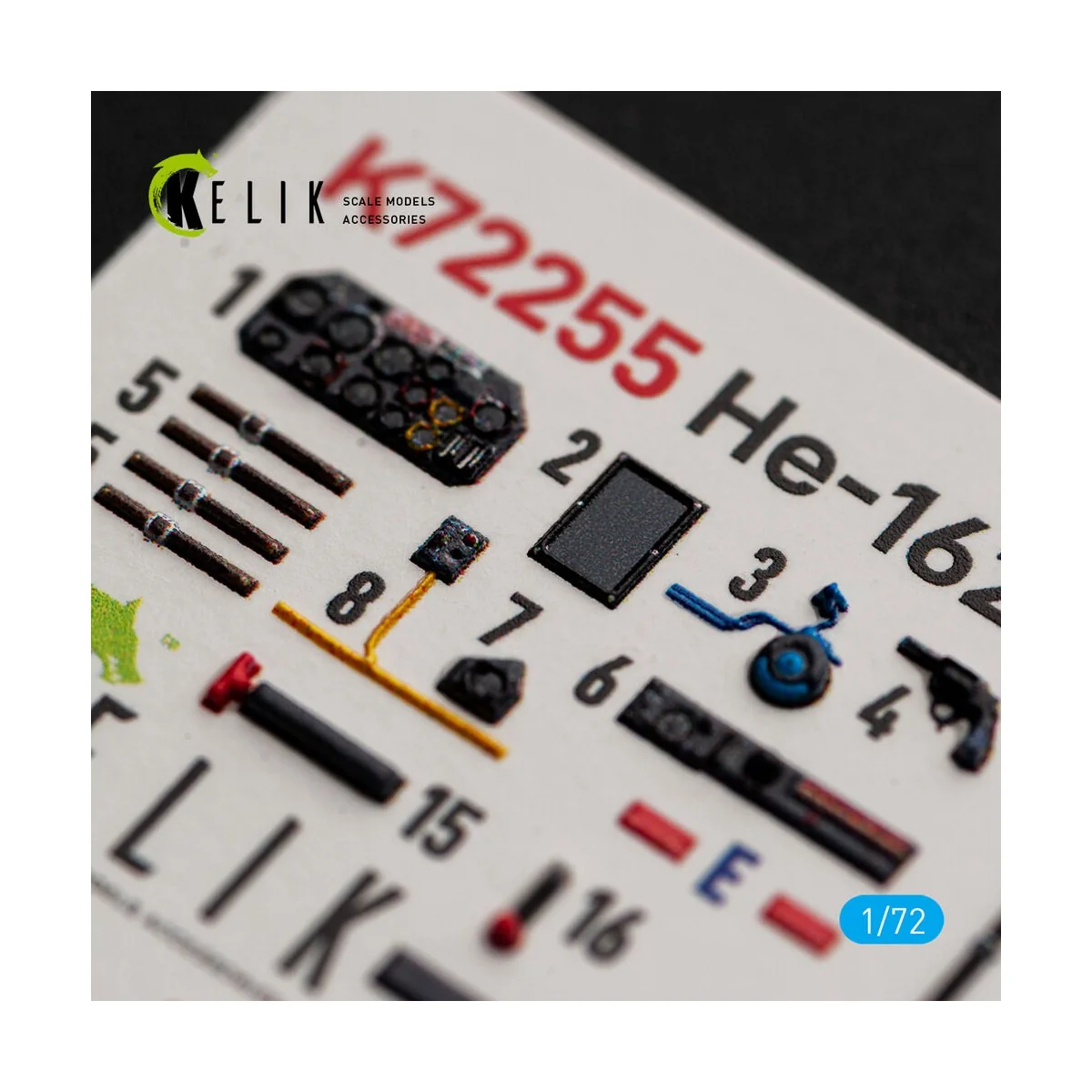 He-162 Spatz - interior 3D decals for Special Hobby, 1/72 - Kelik K... He-162 Spatz - interior 3D decals for Special Hobby, 1/72 - Kelik K...