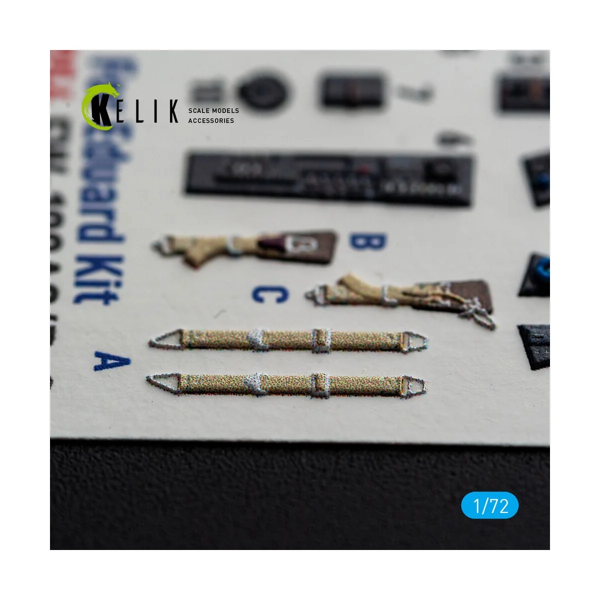 FW-190A8/R-2 - interior 3D decals for Eduard, 1/72 - Kelik K72254 FW-190A8/R-2 - interior 3D decals for Eduard, 1/72 - Kelik K72254