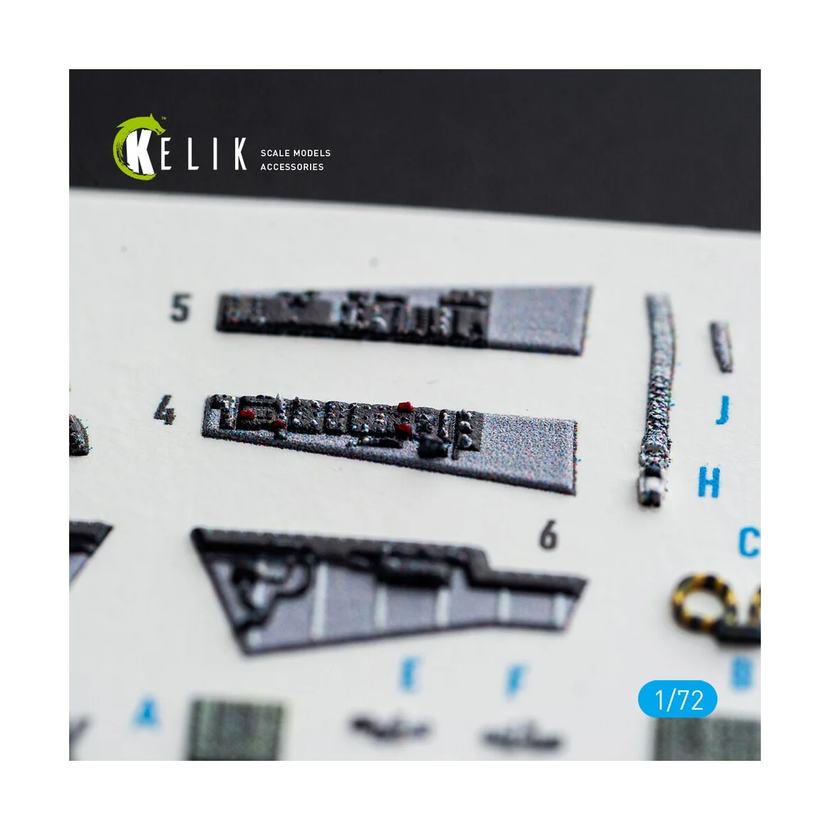 RF-8G - interior 3D decals for Sword, 1/72 - Kelik K72256 RF-8G - interior 3D decals for Sword, 1/72 - Kelik K72256