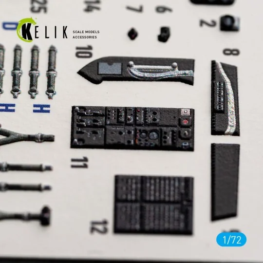 CH-54A Tarhe - interior 3D decals for ICM, 1/72 - Kelik K72258 CH-54A Tarhe - interior 3D decals for ICM, 1/72 - Kelik K72258