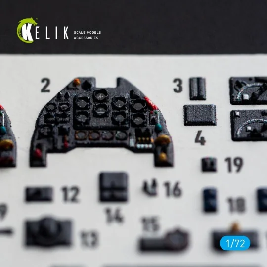 Ju-87 B/R - interior 3D decals for Airfix, 1/72 - Kelik K72259 Ju-87 B/R - interior 3D decals for Airfix, 1/72 - Kelik K72259
