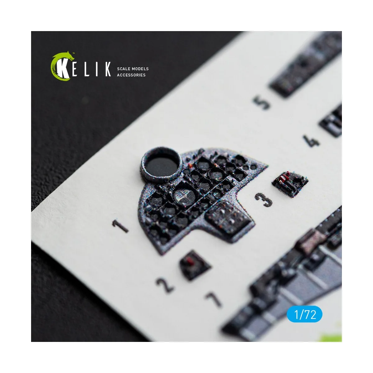 RF-8G - interior 3D decals for Sword, 1/72 - Kelik K72256 RF-8G - interior 3D decals for Sword, 1/72 - Kelik K72256