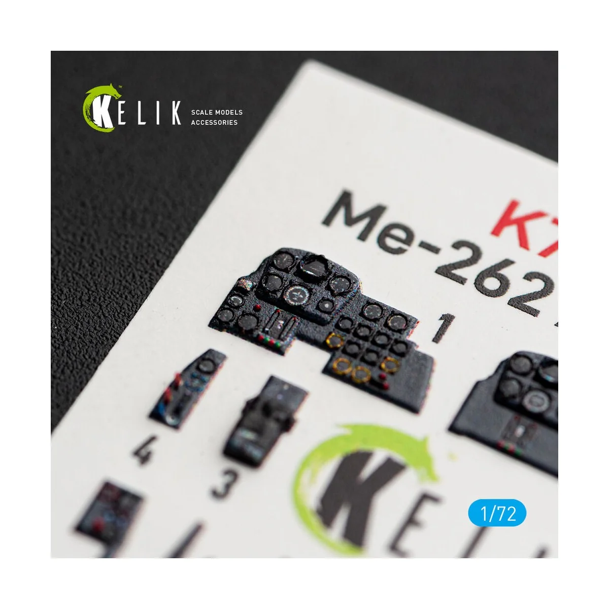 Me-262 A-1/S-92 - interior 3D decals for Arma Hobby, 1/72 - Kelik K... Me-262 A-1/S-92 - interior 3D decals for Arma Hobby, 1/72 - Kelik K...