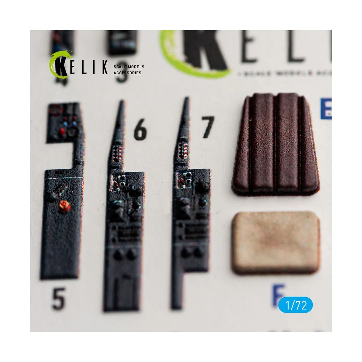 Me-262 A-1/S-92 - interior 3D decals for Arma Hobby, 1/72 - Kelik K... Me-262 A-1/S-92 - interior 3D decals for Arma Hobby, 1/72 - Kelik K...