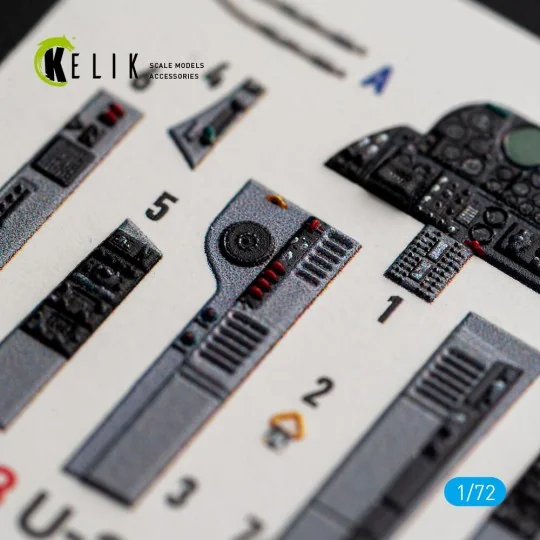 U-2C Dragon Lady - interior 3D decals for Hobby Boss, 1/72 - Kelik ... U-2C Dragon Lady - interior 3D decals for Hobby Boss, 1/72 - Kelik ...