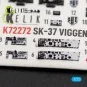 SK-37 Viggen - interior 3D decals for Special Hobby, 1/72 - Kelik K... SK-37 Viggen - interior 3D decals for Special Hobby, 1/72 - Kelik K...