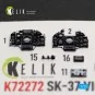 SK-37 Viggen - interior 3D decals for Special Hobby, 1/72 - Kelik K... SK-37 Viggen - interior 3D decals for Special Hobby, 1/72 - Kelik K...