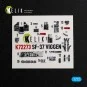 SF-37 Viggen - interior 3D decals for Special Hobby, 1/72 - Kelik K... SF-37 Viggen - interior 3D decals for Special Hobby, 1/72 - Kelik K...