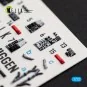 SF-37 Viggen - interior 3D decals for Special Hobby, 1/72 - Kelik K... SF-37 Viggen - interior 3D decals for Special Hobby, 1/72 - Kelik K...